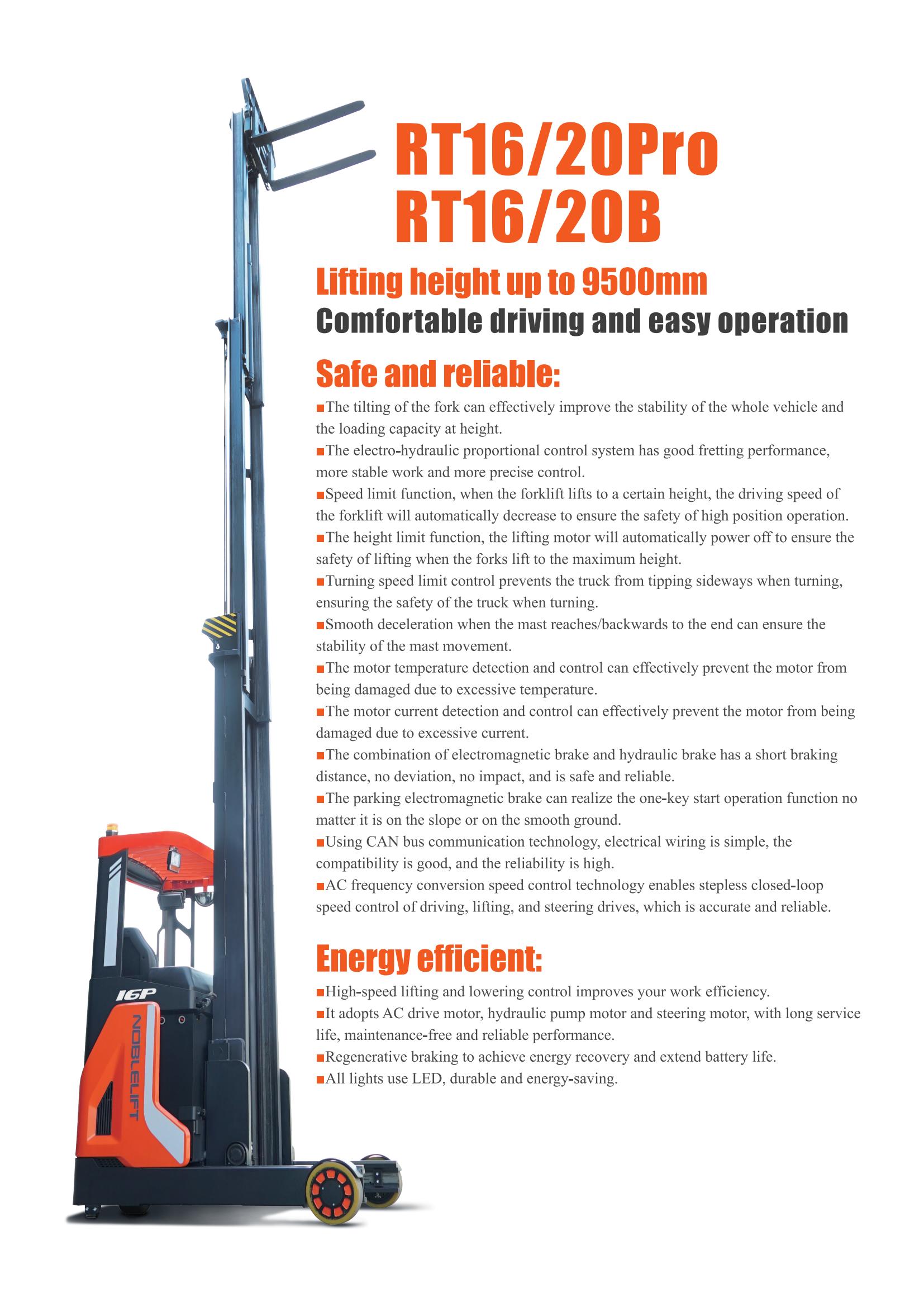 ForkLift reach truck | China Manufacturer Trade Price on Materials Handling reach truck RT16 20Pro RT16 20B Sale Buy Online Trade Importer of Industrial Equipment BUY in USA/UK/India/Australia/India/CANADA | FORKLIFT